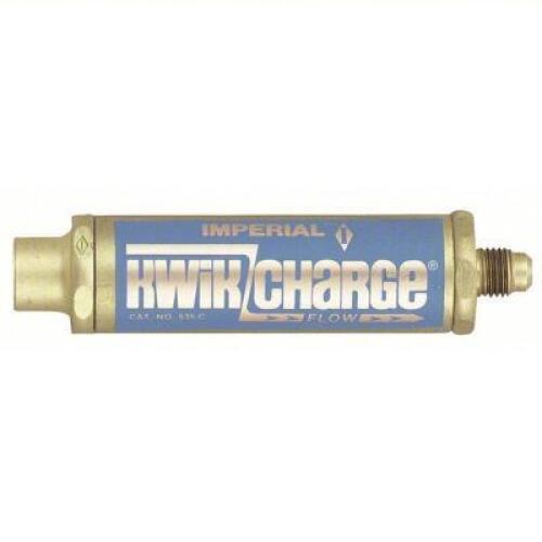 DESCRIPTION: (5) KWIK CHANGE LIQUID REFRIGERANT LOW SIDE CHARGER BRAND/MODEL: IMPERIAL #3KU66 SIZE: 1/4 in Male x 1/4 in Female RETAIL$: $60.00 EA QTY