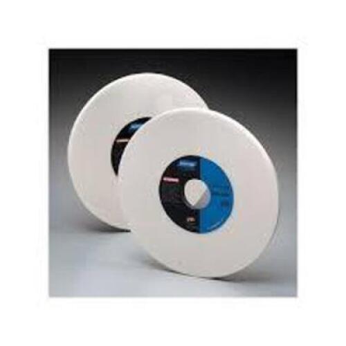 DESCRIPTION: (2) GRINDING DISCS BRAND/MODEL: NORTON #38A60 INFORMATION: WHITE SIZE: 8 X 1/2 X 1-1/4 RETAIL$: $54.59 EA QTY: 2