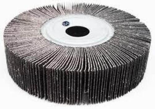 DESCRIPTION: (6) UNMOUNTED FLAP WHEEL BRAND/MODEL: LAMELLENSCHEIBE INFORMATION: ALUMINUM OXIDE SIZE: 6" X 1-1/2" X 1" RETAIL$: $42.74 EA QTY: 6