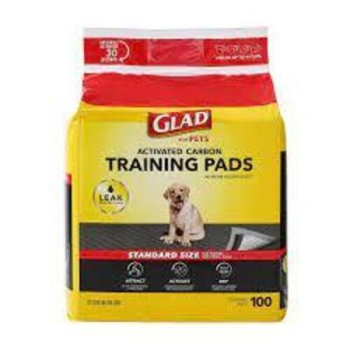DESCRIPTION: (1) PACK OF (14) TRAINING PADS BRAND/MODEL: GLAD INFORMATION: STANDARD SIZE RETAIL$: $26.98 EA QTY: 1