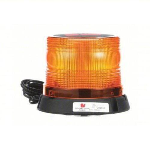 DESCRIPTION: (1) BEACON LIGHT BRAND/MODEL: FEDERAL SIGNAL #12Y108 SIZE: LED 14 FLASH PATTERNS RETAIL$: $68.76 EA QTY: 1