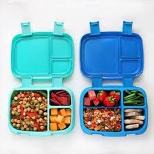 DESCRIPTION: (1) 2 PACK LEAK PROOF LUNCH BOX BUNDLE BRAND/MODEL: BENTGO FRESH INFORMATION: ONE GREEN ONE BLUE RETAIL$: $41.16 EA QTY: 1
