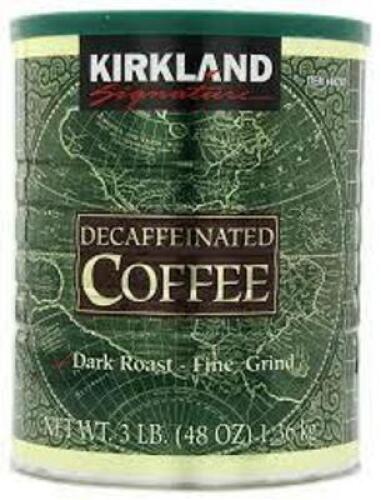 DESCRIPTION: (2) DEC COFFEE BRAND/MODEL: KIRKLAND SIZE: 3 LB RETAIL$: $120.00 EA QTY: 2