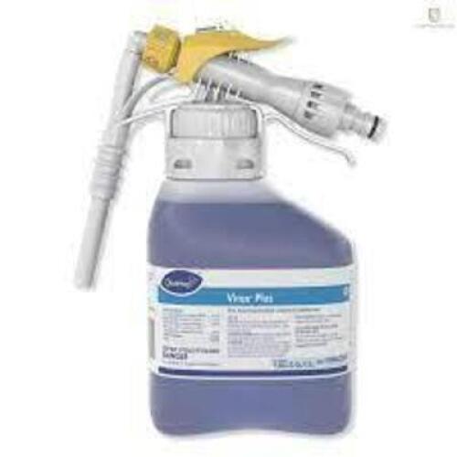 DESCRIPTION: (2) VIREX PLUS ONE STEP DISINFECTANT CLEANER AND DEORIDERIZER BRAND/MODEL: DIVERSEY SIZE: 1.58 US QT RETAIL$: $50.67 EA QTY: 2