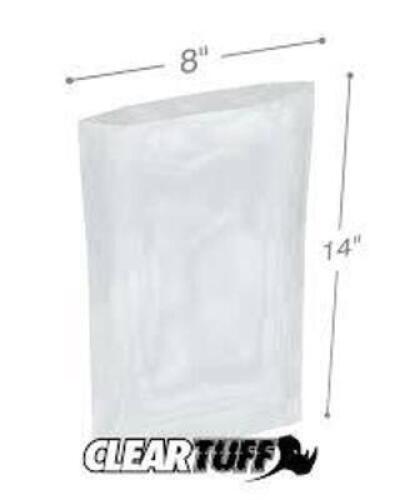DESCRIPTION: (2) CASE OF (1000) POLY BAG BRAND/MODEL: ULINE #S-10879 INFORMATION: CLEAR SIZE: 8X14 RETAIL$: $37.00 EA QTY: 2