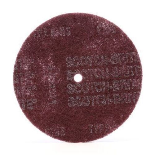 DESCRIPTION: (1) CASE OF (100) HIGH STRENGTH DISCS BRAND/MODEL: SCOTCH BRITE 3M #00666 INFORMATION: RED SIZE: 6" RETAIL$: $332.00 EA QTY: 1