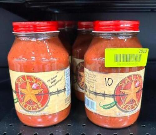 (10)- JARS OF SALSA