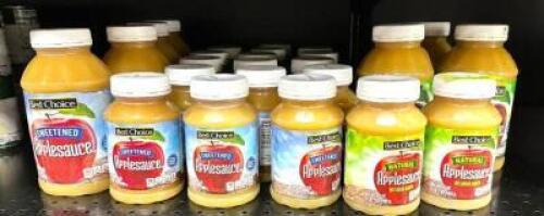 (25)- CONTAINERS OF APPLE SAUCE