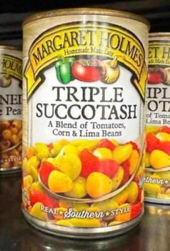 (22)- CANS OF TRIPLE SUCCOTASH