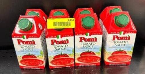 (8)- BOXES OF TOMATO SAUCE
