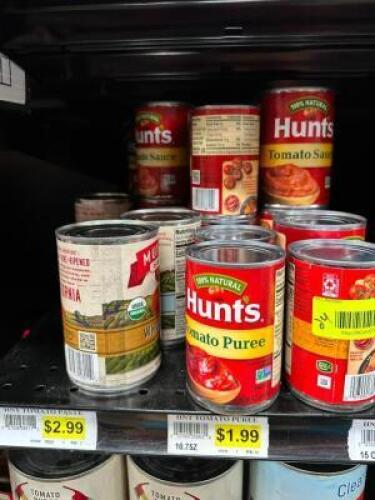 (24)- CANS OF TOMATOES