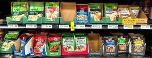 (40)- ASSORTED SEASONING PACKETS
