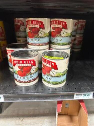 (23)- CANS OF TOMATOES