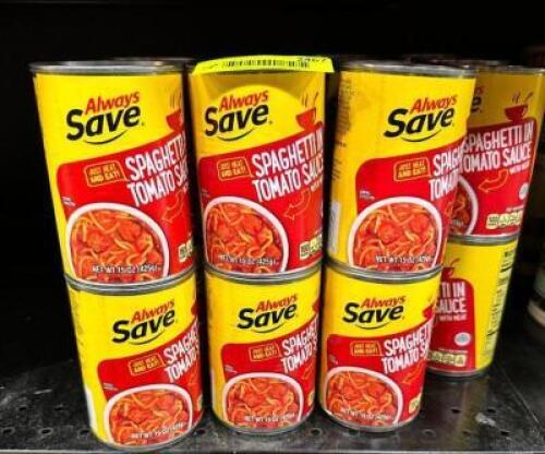(20)- CANS OF TOMATO SAUCE