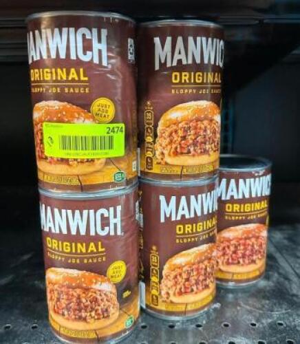 (12)- CANS OF SLOPPY JOE SAUCE