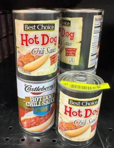 (24)- CANS OF CHILI SAUCE