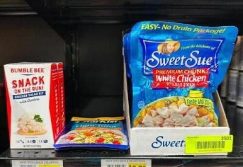 (13)- PACKS OF CHICKEN