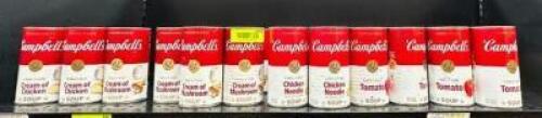 (15)- CANS OF SOUP