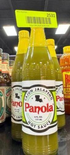 (10)- BOTTLES OF PANOLA HOT SAUCE