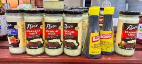 (24)- BOTTLES OF ASSORTED SAUCES