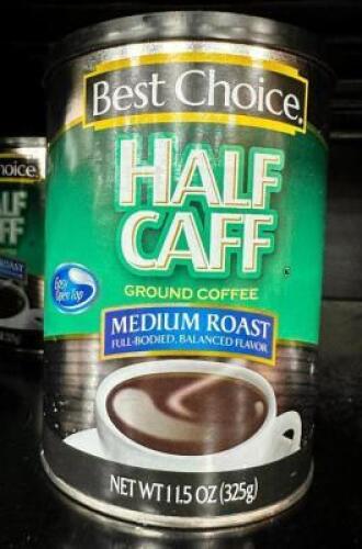 (5)- CANS OF MEDIUM ROAST COFFEE