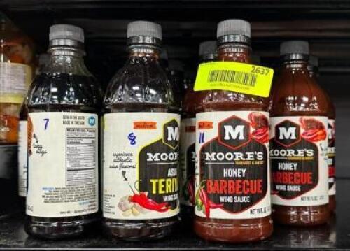 (26)- BOTTLES OF ASSORTED SAUCE