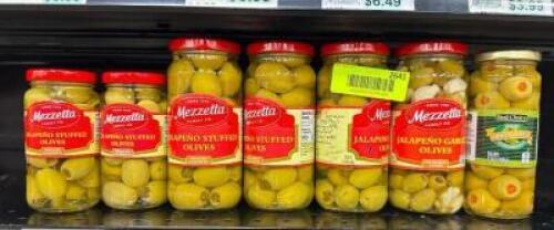 (7)- GREEN OLIVES