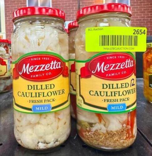 (12)- DILLED CAULIFLOWER JARS