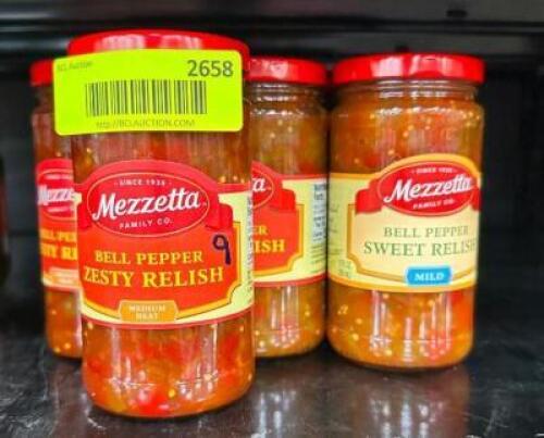 (9)- ASSORTED JARS OF RELISH