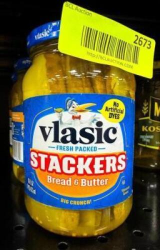 (7)- JARS OF PICKLES