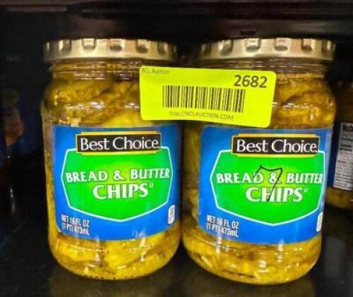 (7)- BREAD & BUTTER PICKLES