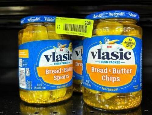 (11)- JARS OF PICKLES