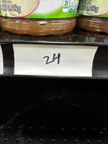 (24)- CONTAINERS OF APPLE BUTTER