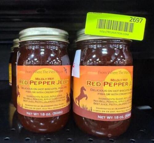 (12)- RED PEPPER JELLY