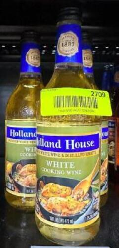 (9)- WHITE COOKING WINE