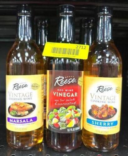 (5)- COOKING WINES