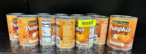 (11)- PUMPKIN CANNED GOODS