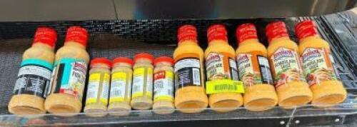(11)- ASSORTED SAUCES