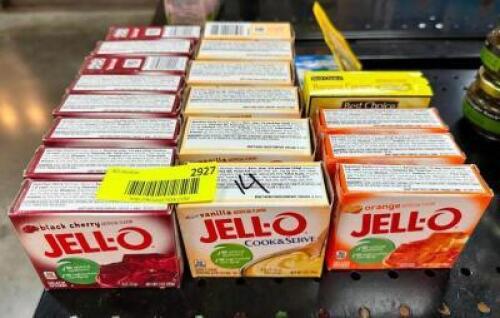 (14)- ASSORTED JELLO