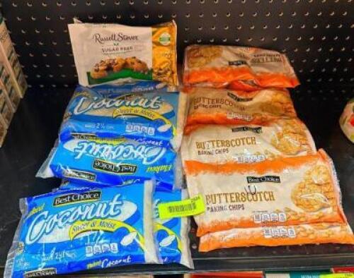 (10)- ASSORTED BAKING CHIPS