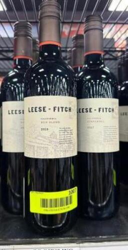 (7) BOTTLES OF LEESE - CALIFORNIA ZINFANDEL 2017