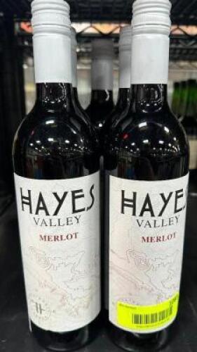 (6) BOTTLES OF HAYES VALLEY MERLOT