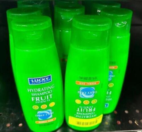 (8) BOTTLES OF LUCK HAIR CARE PRODUCT