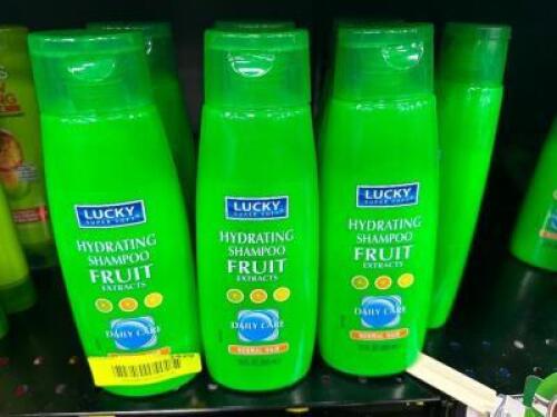(9) BOTTLES OF LUCK HYDRATING SHAMPOO