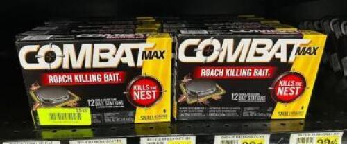 (10) COMBAT ROACH BAIT TRAPS