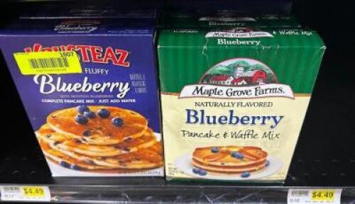 (8) ASSORTED BOXES OF PANCAKE MIX