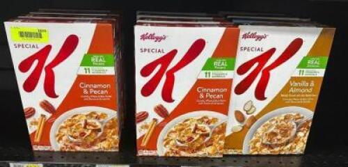 (11) BOXES OF SPECIAL K CEREAL