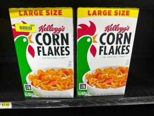 (8) BOXES OF KELLOGG'S CORN FLAKES
