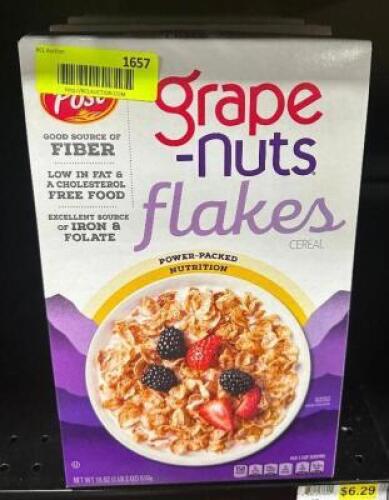 (6) BOXES OF GRAPE NUTS FLAKES