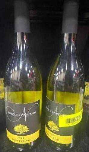 (2) BOTTLES OF NOBOLEI VINEYARDS BLANC WHITE